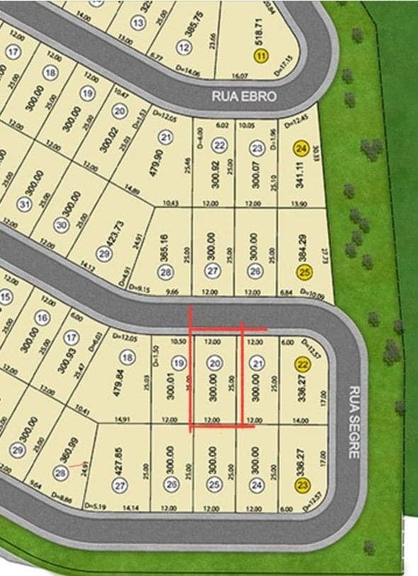 Terreno à venda, 300 m² por R$ 279.000,00 - Jardins Barcelona - Senador Canedo/GO