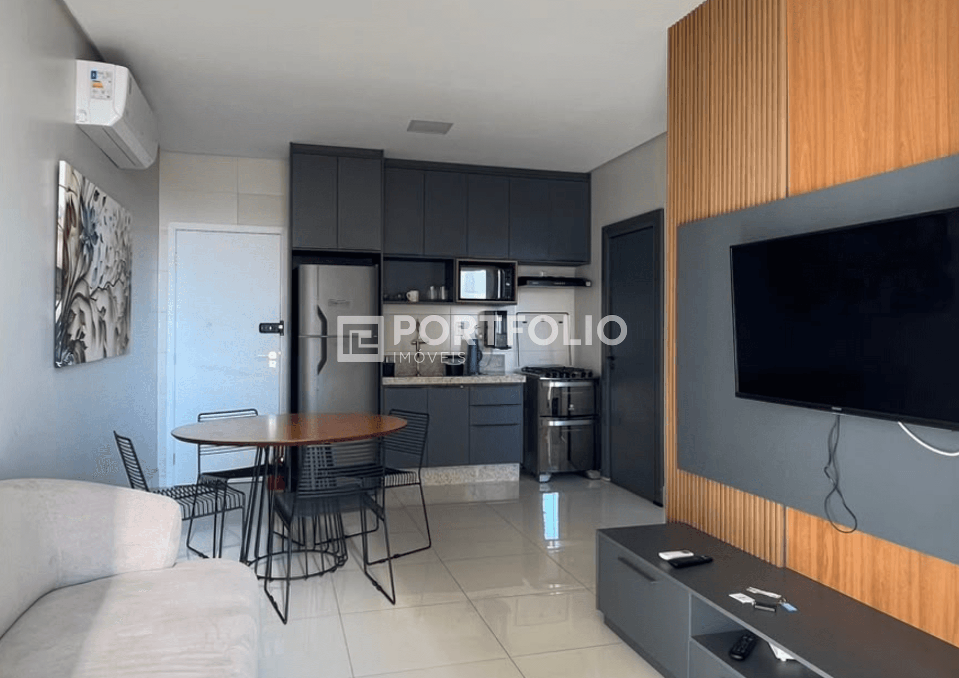 Apartamento mobiliado à venda com 2 quartos no Lux Flamboyant, Alto da Glória, Goiânia, GO