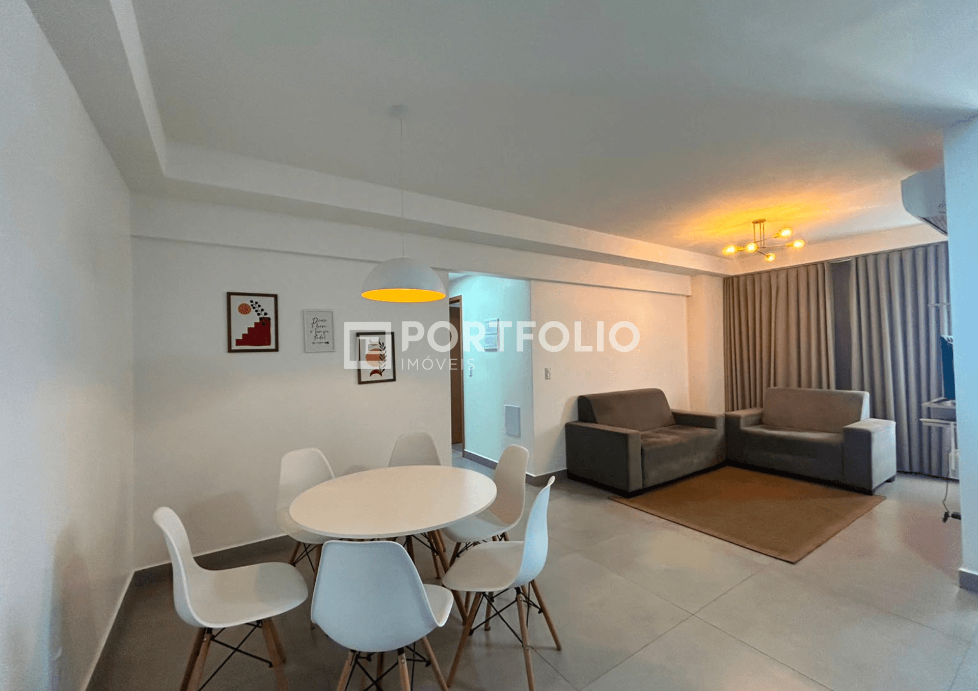 Apartamento mobiliado para locação com 3 quartos/ 1 suíte no Katedral Sky, Centro, Goiânia