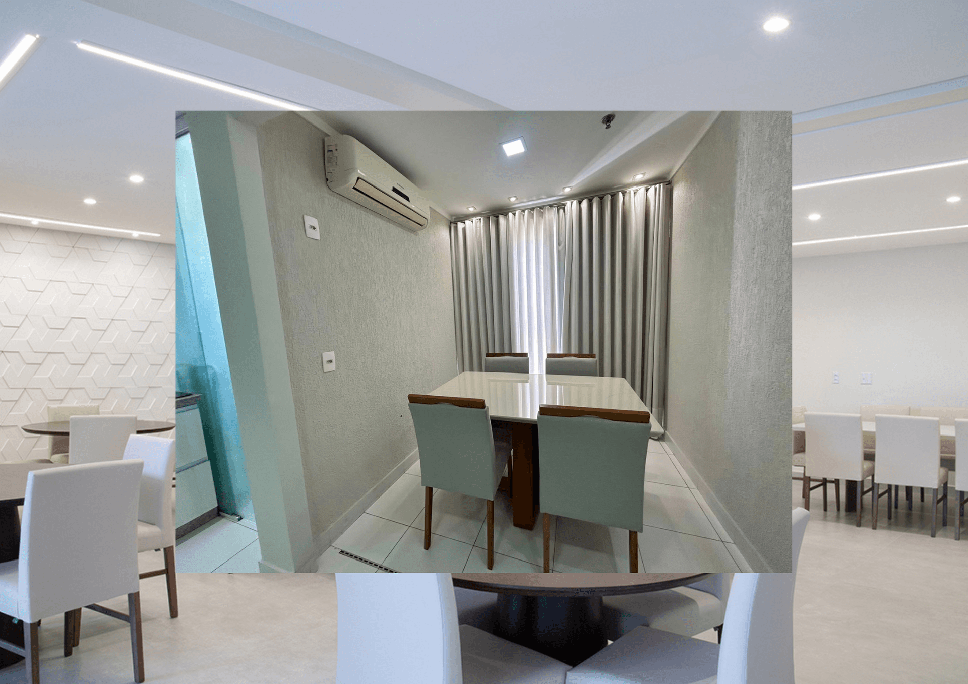 Flat mobiliado para locação com 2 quartos no Metropolitan Mall, Jardim Goiás, Goiânia