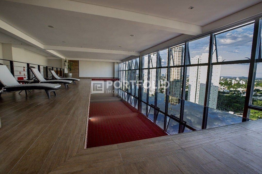 Apartamento mobiliado à venda com 1 quarto no Setor marista, Goiânia, GO