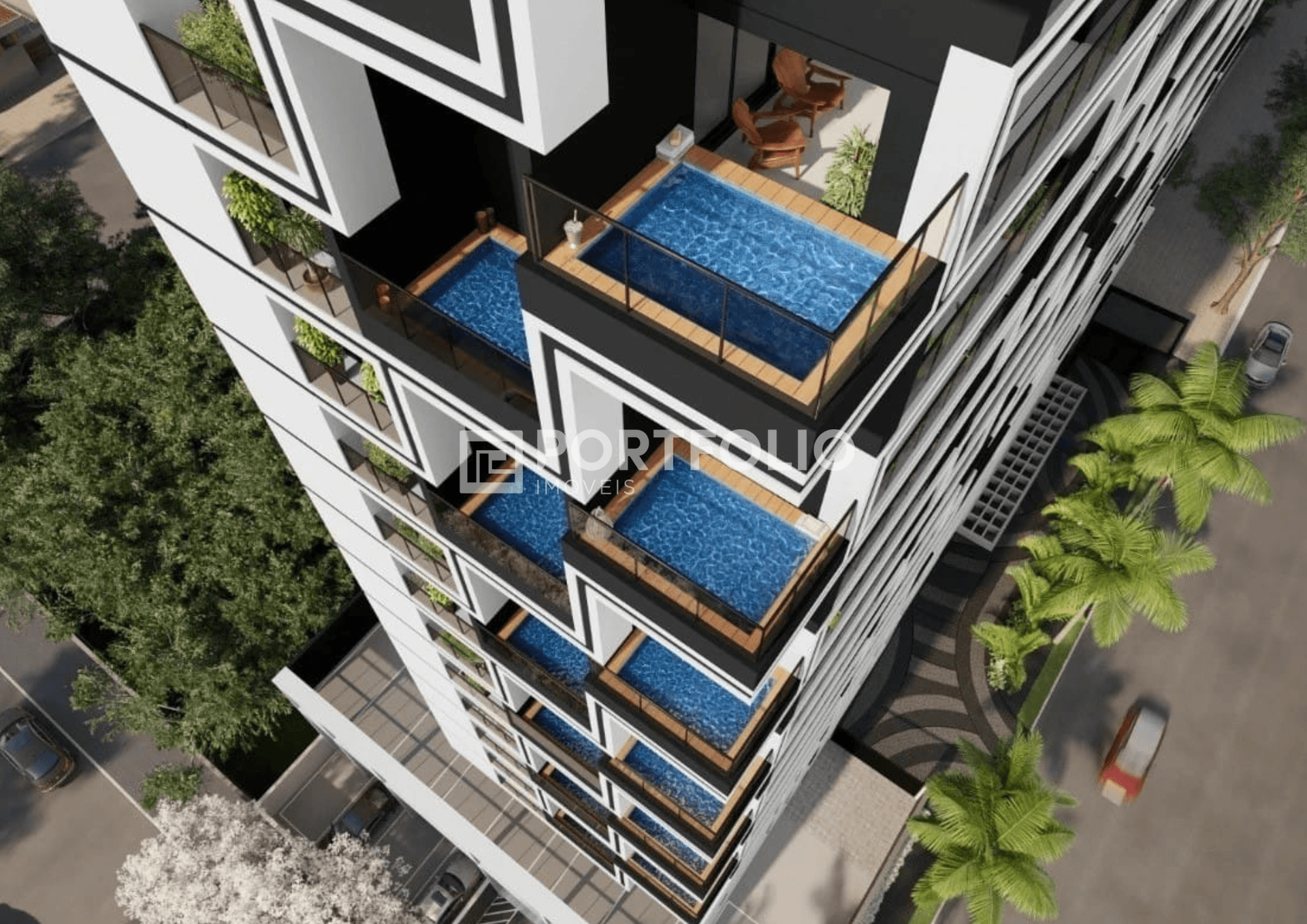 Apartamento à venda com 1 quarto Opus Gyro Rofftop Setor Marista, Goiânia