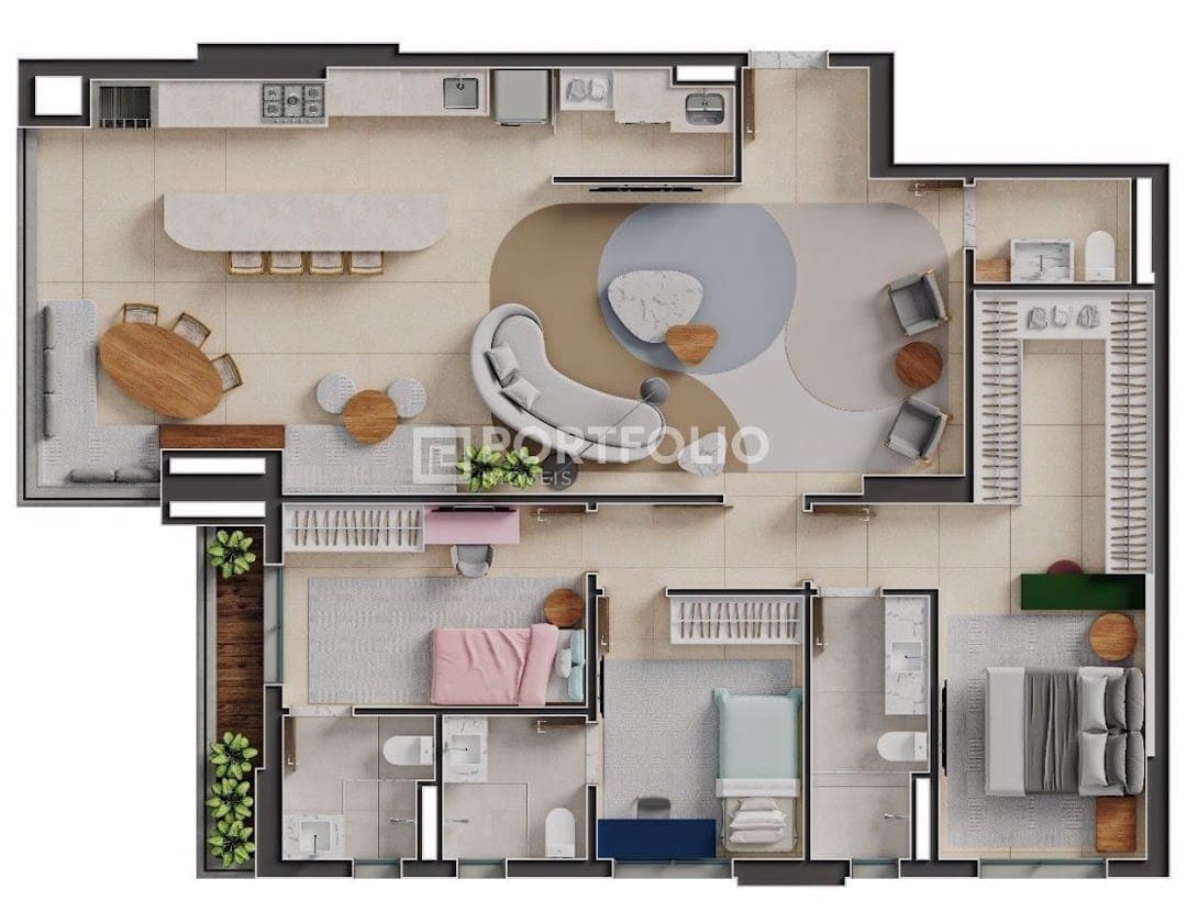 Apartamento com 3 dormitórios à venda, 134 m² por R$ 1.899.000,00 - Setor Bueno - Goiânia/GO