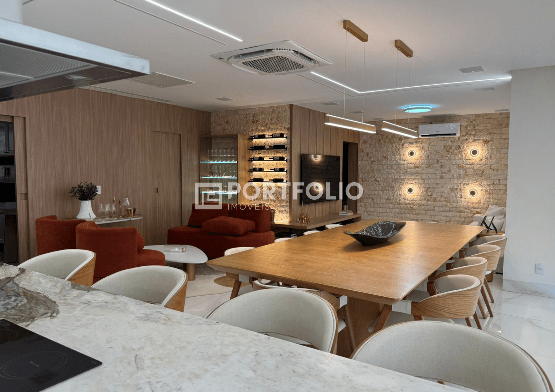Apartamento alto padrão mobiliado 3 quartos/ 3 suítes no SkyGarden Jardim Goiás, Goiânia