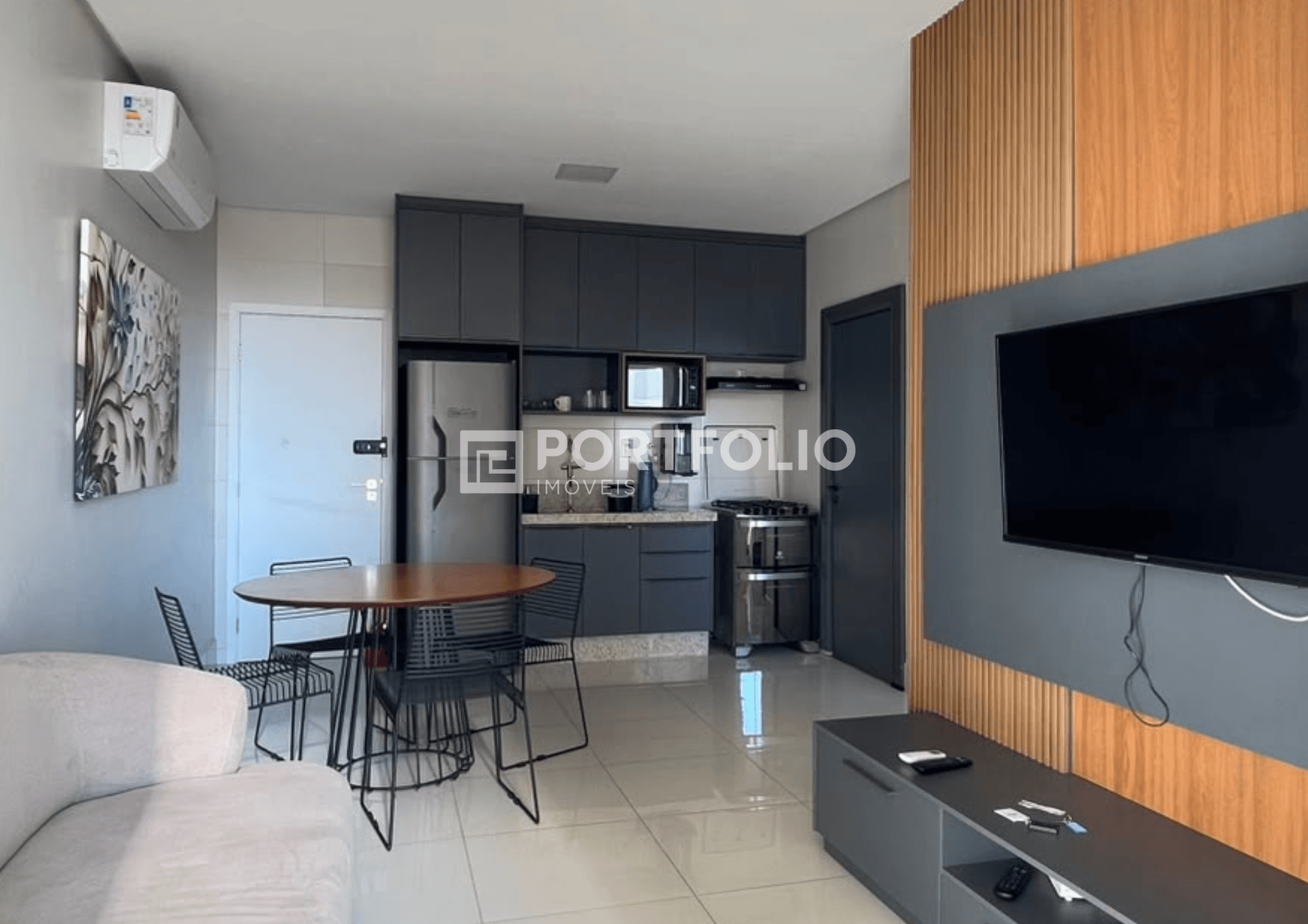 Apartamento mobiliado à venda com 2 quartos no Lux Flamboyant, Alto da Glória, Goiânia, GO