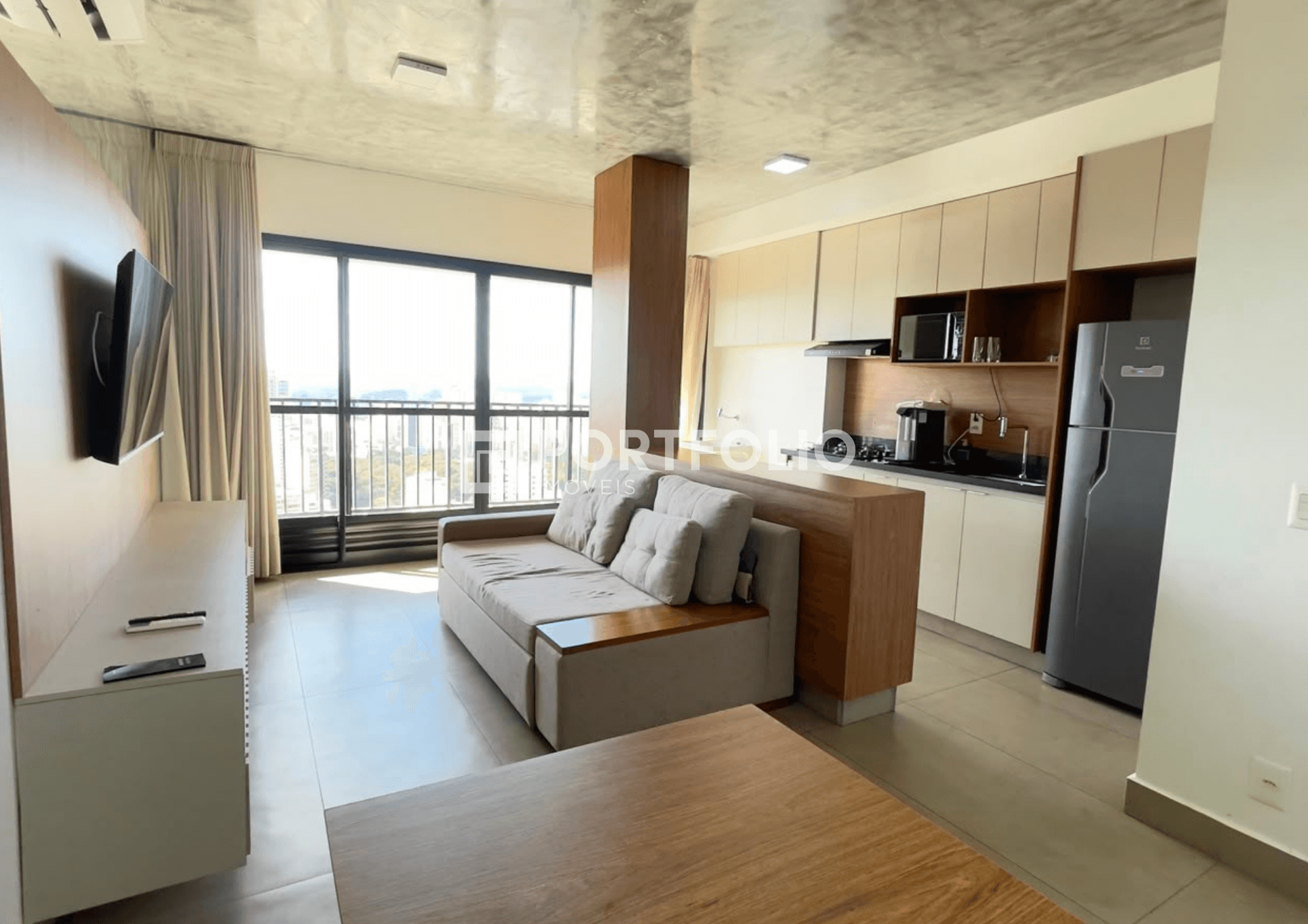 Apartamento mobiliado com 2 quartos/ 1 suíte no ID Vida Urbana, Setor Oeste, Goiânia